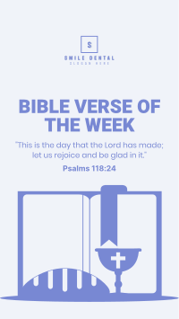 Verse of the Week Facebook story Image Preview