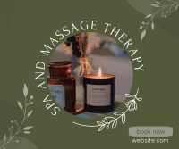Aroma Therapy Facebook Post Design