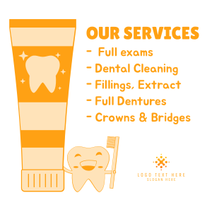 Dental Services Instagram post Image Preview