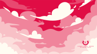 Dreamy Cloud Streaming Zoom Background Design