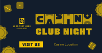 Casino Club Night Facebook ad Image Preview
