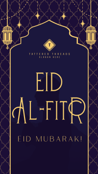 Eid Al Fitr Prayer TikTok Video Image Preview