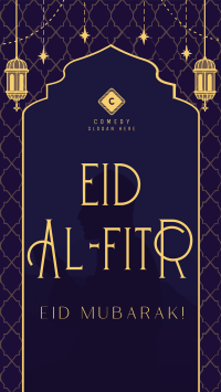 Eid Al Fitr Prayer Video Image Preview