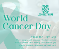 World Cancer Day Awareness Facebook Post Design