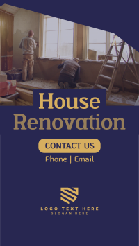 Simple Home Renovation Facebook story Image Preview