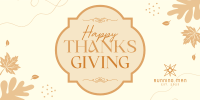 Thanksgiving Generic Greetings Twitter Post Image Preview