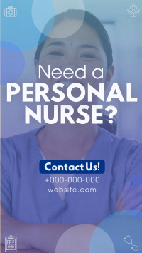 Modern Personal Nurse Instagram Story Design