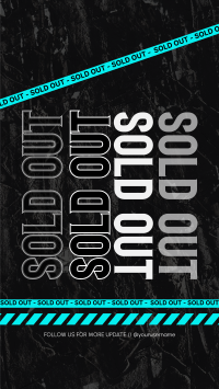 Sold Out Update Facebook story Image Preview