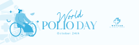 Polio Awareness Day Twitter Header Design