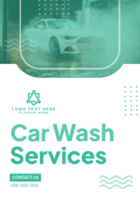 Sleek Car Wash Services Poster Image Preview