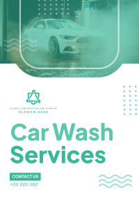 Sleek Car Wash Services Poster Image Preview