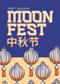 Lunar Fest Flyer Image Preview