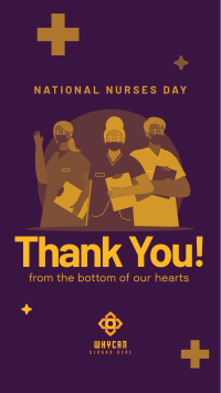 Nurses Appreciation Day Instagram Story Design