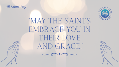 May Saints Hold You Facebook event cover Image Preview