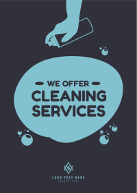 Offering Cleaning Services Poster Image Preview
