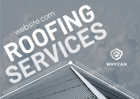 Roofing Expert Postcard Image Preview