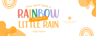 Rainbow After The Rain Facebook cover Image Preview