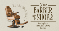 Editorial Barber Shop Facebook ad Image Preview