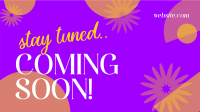 Floral Modern Coming Soon Facebook event cover Image Preview