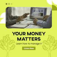 Money Matters Podcast Linkedin Post Image Preview