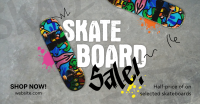 Streetstyle Skateboard Sale Facebook Ad Design