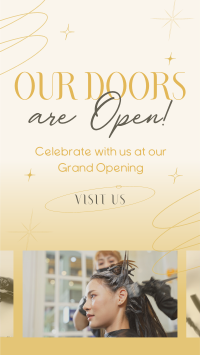 Grand Opening Salon Instagram reel Image Preview
