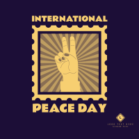 Peace Day Stamp Instagram post Image Preview