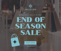 End of Season Shopping Facebook Post Preview
