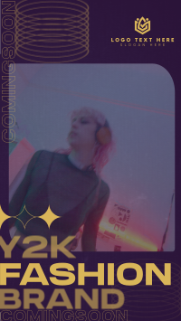 Y2K Fashion Brand Coming Soon Instagram reel Image Preview