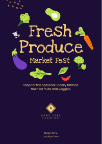 Fresh Market Fest Poster Image Preview