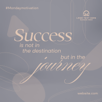 Success Motivation Quote Linkedin Post Design