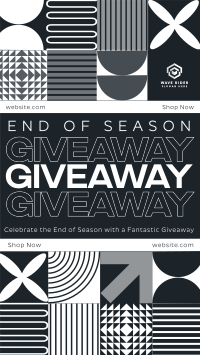 Geometric Conservative Season End Giveaway YouTube Short Image Preview