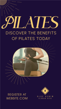 Pilates Sessions Instagram Reel Image Preview