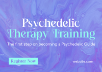 Psychedelic Therapy Training Postcard Image Preview