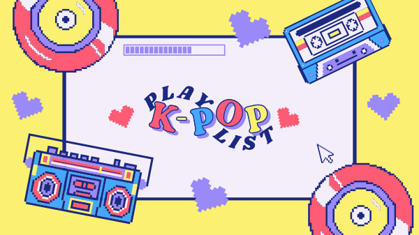 This is K-Pop YouTube Banner Design Image Preview