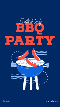 Come at Our 4th of July BBQ Party  TikTok video Image Preview