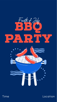 Come at Our 4th of July BBQ Party  TikTok Video Image Preview