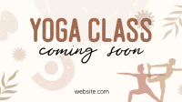 Yoga Class Coming Soon Facebook event cover Image Preview