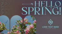 Retro Welcome Spring Animation Preview
