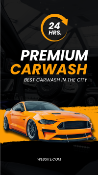Premium Carwash Instagram story Image Preview