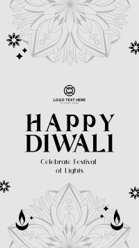 Happy Diwali Greeting Instagram story Image Preview