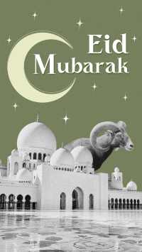 Eid Mubarak Tradition Facebook Story Image Preview