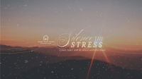 Silence Stress Music YouTube Banner Image Preview