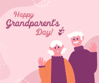 Happy Grandparents Day Facebook Post Design