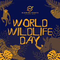 Rustic World Wildlife Day Instagram post Image Preview