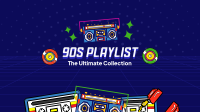 Retro Music YouTube cover (channel art) Image Preview