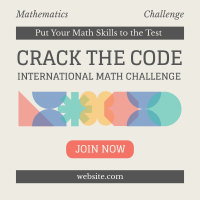 Retro Math Trivia Adults Instagram Post Preview