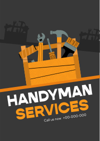 Handyman Toolbox Flyer Image Preview