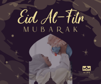 Joyous Eid Al-Fitr Facebook post Image Preview