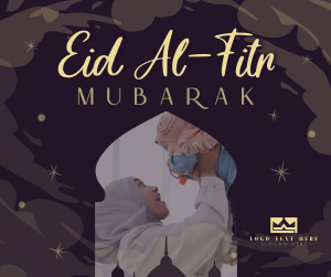 Joyous Eid Al-Fitr Facebook post Image Preview